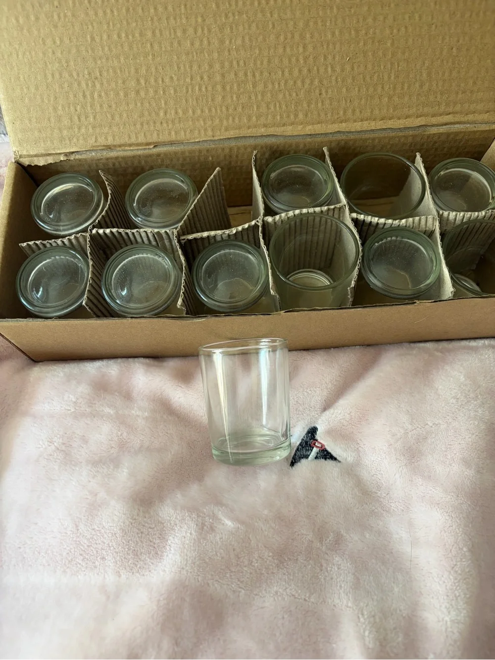 Clear Glass Shot Glass Set - Durable Clear Glasses (Set of 12)